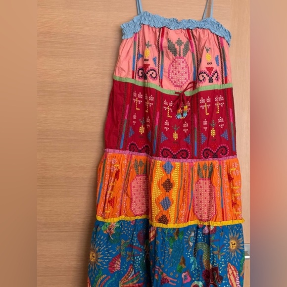 FARM Rio Multicolor Tiered Dress - Picture 2 of 2